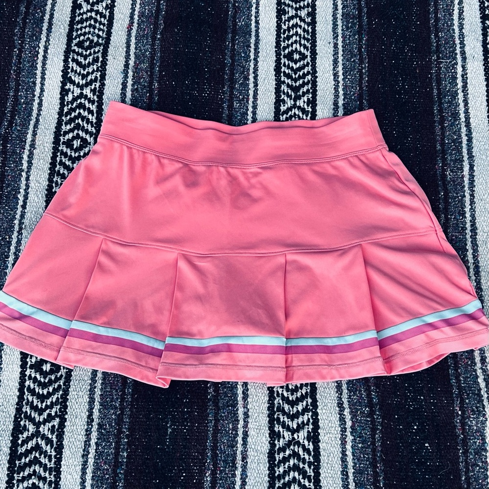 Stylish Pink Striped Skirt